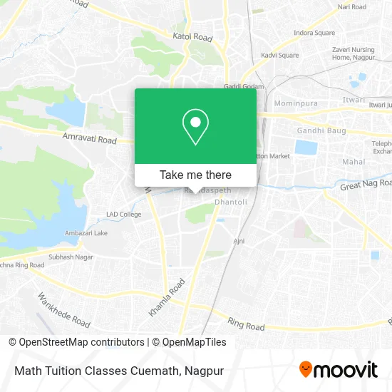 Math Tuition Classes Cuemath map