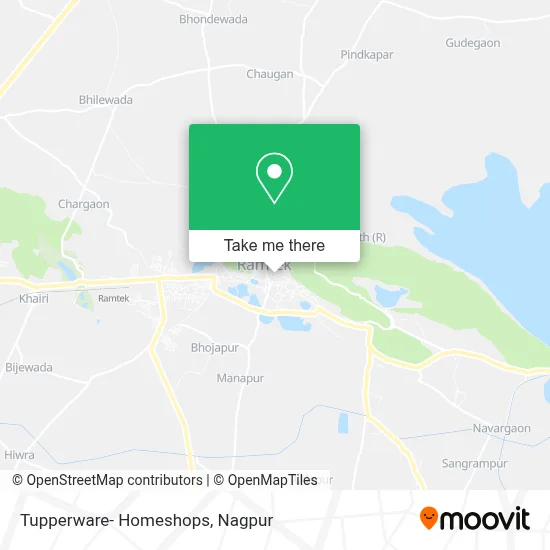 Tupperware- Homeshops map