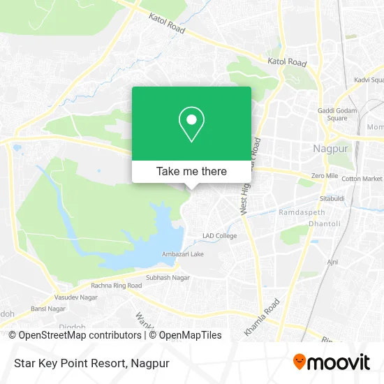 Star Key Point Resort map