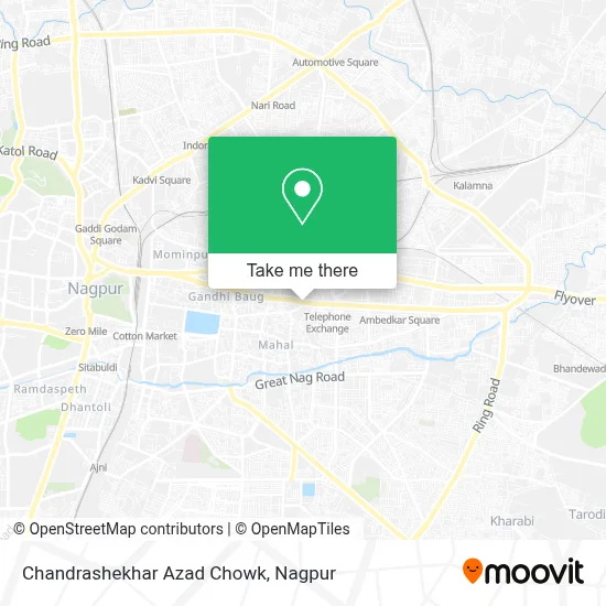 Chandrashekhar Azad Chowk map