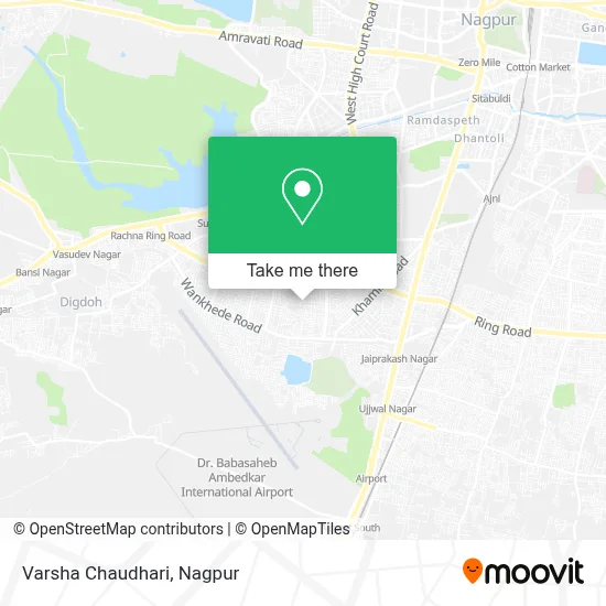 Varsha Chaudhari map