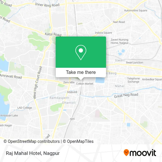 Raj Mahal Hotel map