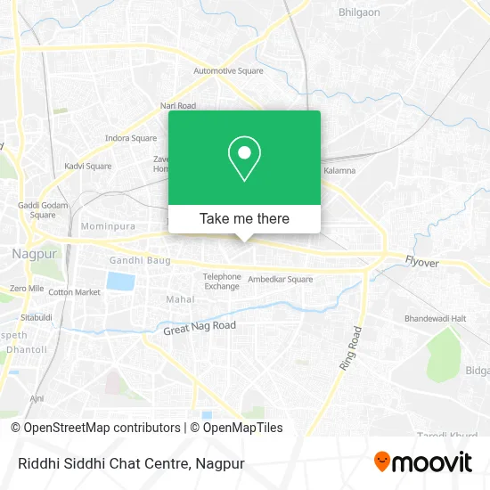 Riddhi Siddhi Chat Centre map