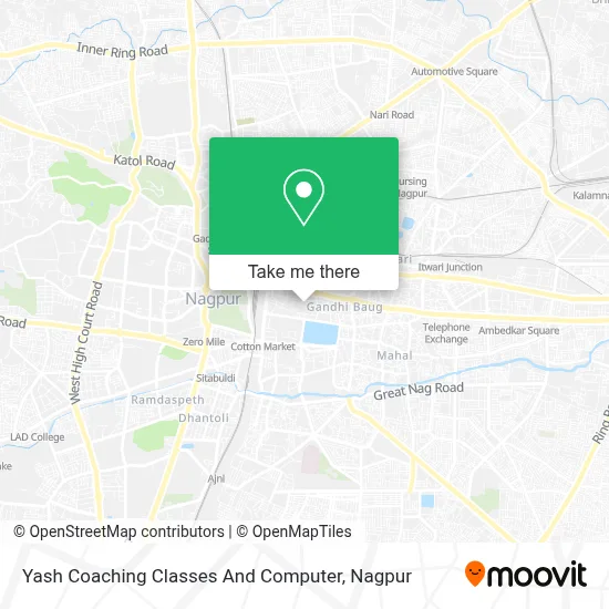 Yash Coaching Classes And Computer map