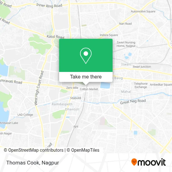 Thomas Cook map