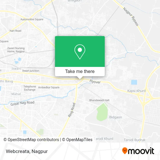 Webcreata map