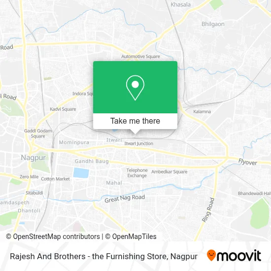 Rajesh And Brothers - the Furnishing Store map