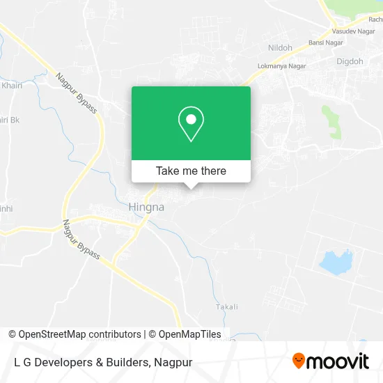 L G  Developers & Builders map