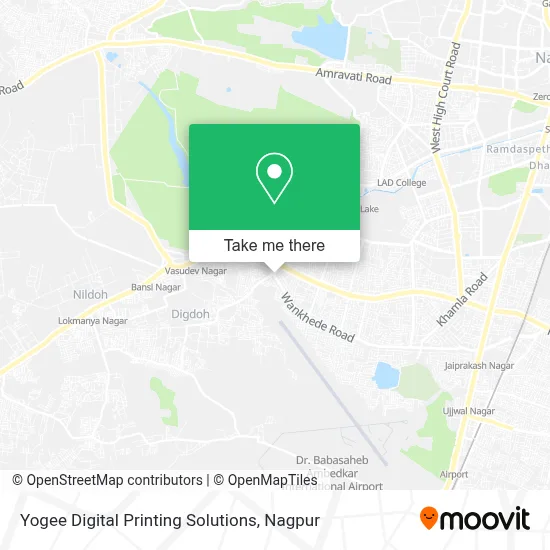 Yogee Digital Printing Solutions map