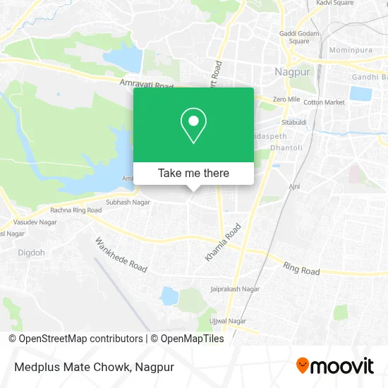 Medplus Mate Chowk map