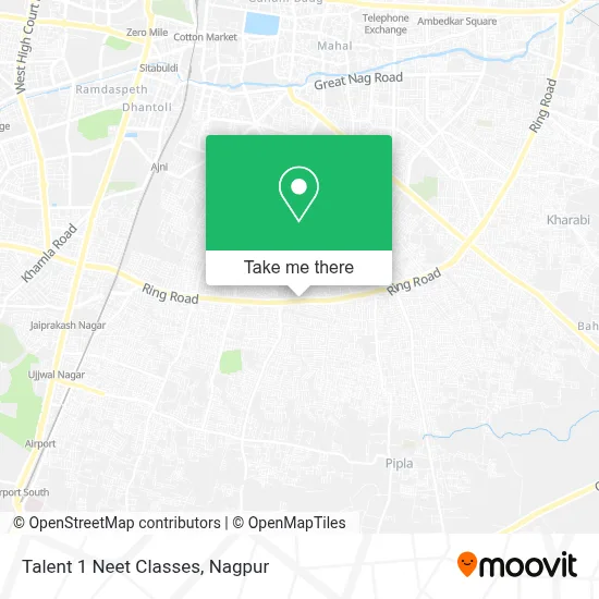 Talent 1 Neet Classes map