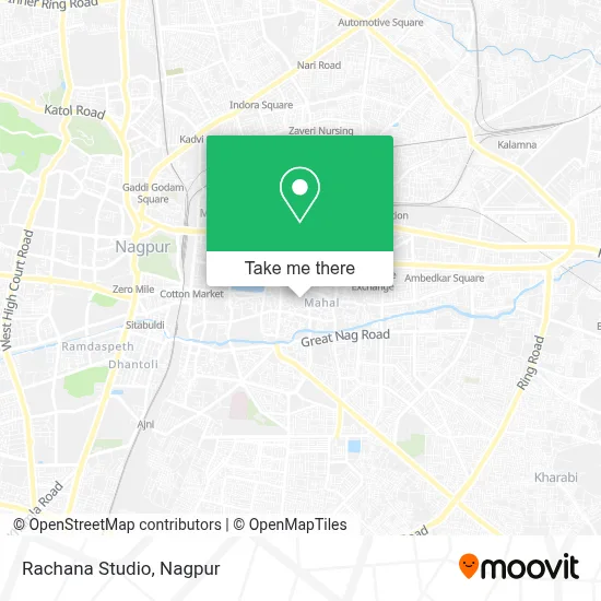 Rachana Studio map