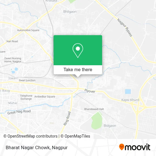 Bharat Nagar Chowk map