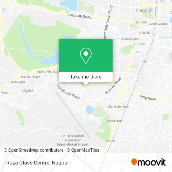 Raza Glass Centre map