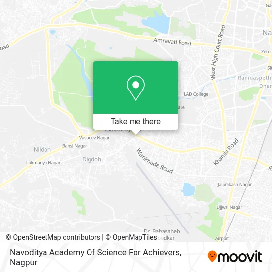 Navoditya Academy Of Science For Achievers map