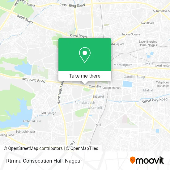 Rtmnu Convocation Hall map
