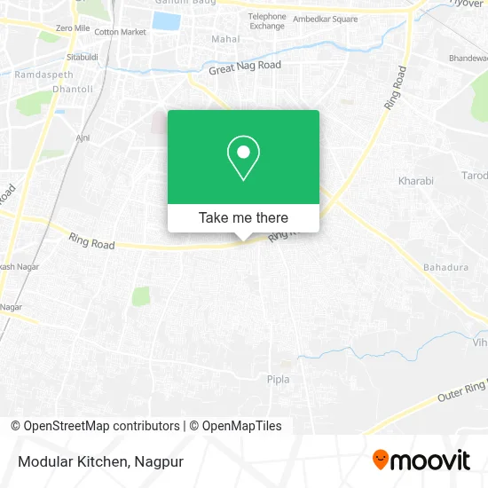 Modular Kitchen map
