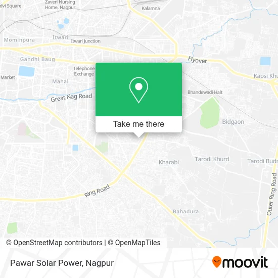 Pawar Solar Power map