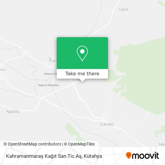 Kahramanmaraş Kağıt San.Tic.Aş map