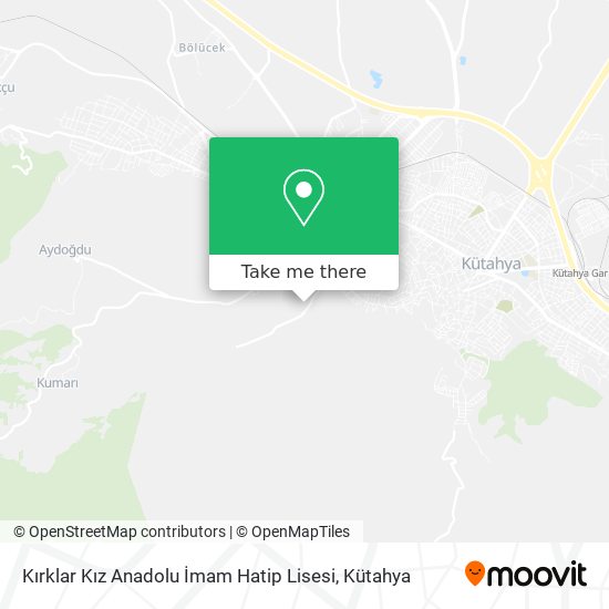 Kırklar Kız Anadolu İmam Hatip Lisesi map