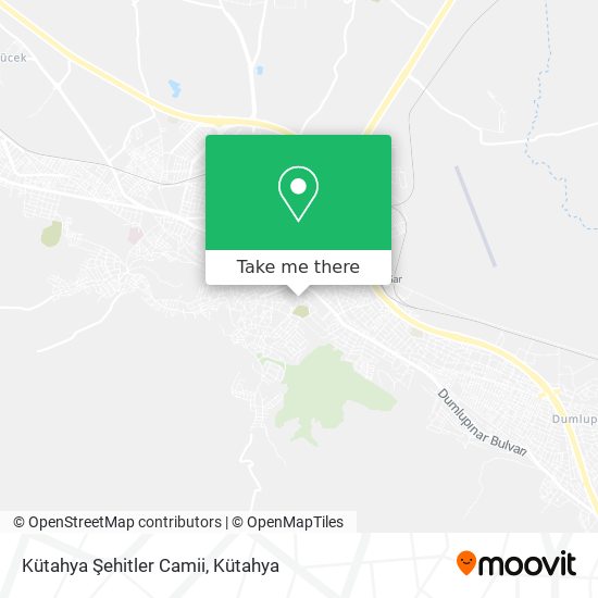 Kütahya Şehitler Camii map