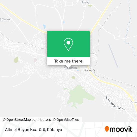 Altinel Bayan Kuaförü map