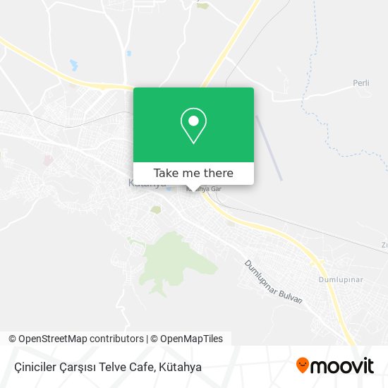 Çiniciler Çarşısı Telve Cafe map