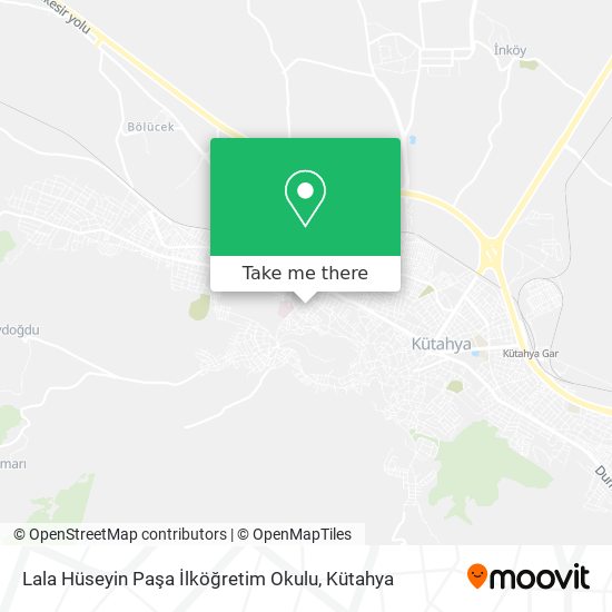 Lala Hüseyin Paşa İlköğretim Okulu map