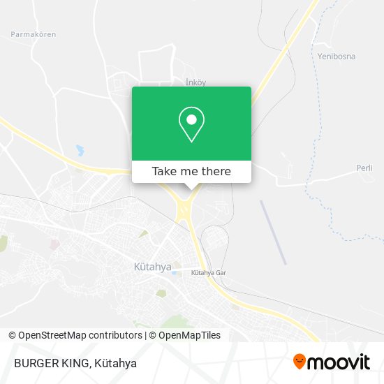 BURGER KING map