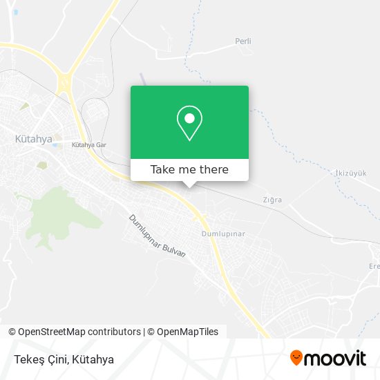 Tekeş Çini map