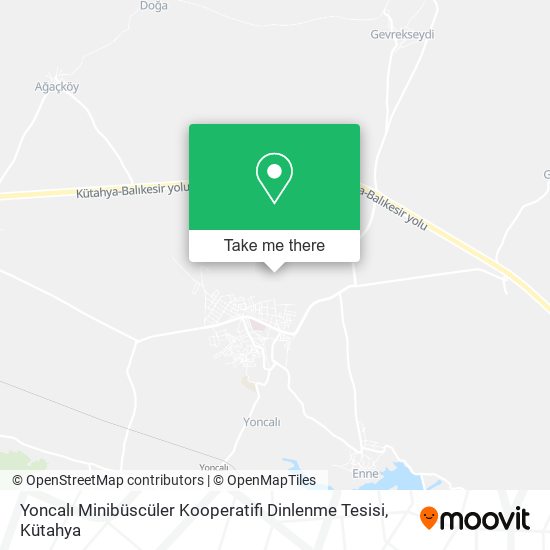 Yoncalı Minibüscüler Kooperatifi Dinlenme Tesisi map