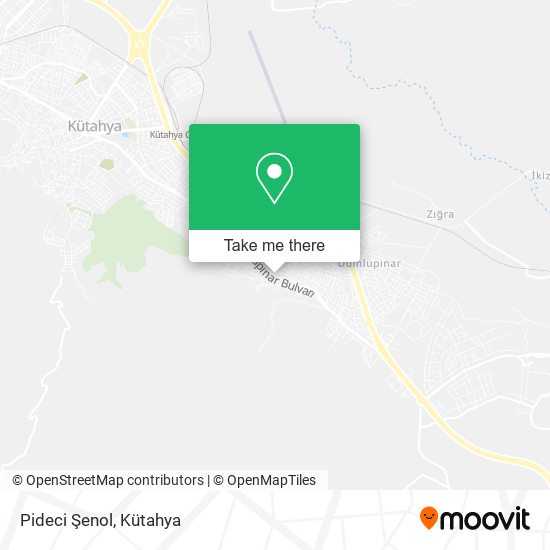 Pideci Şenol map