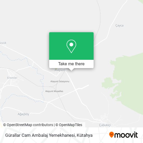 Gürallar Cam Ambalaj Yemekhanesi map