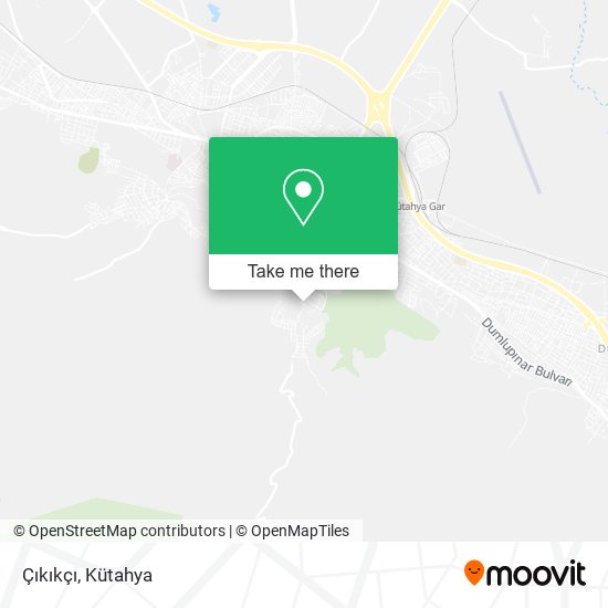 Çıkıkçı map