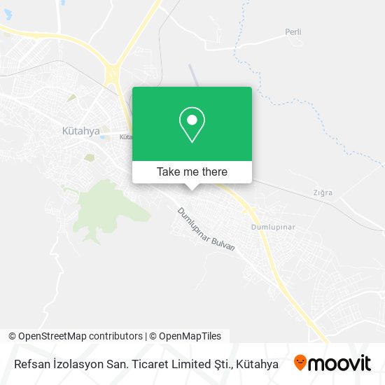 Refsan İzolasyon San. Ticaret Limited Şti. map