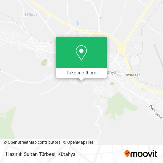 Hazırlık Sultan Türbesi map