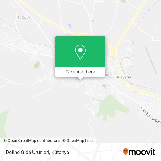 Define Gıda Ürünleri map