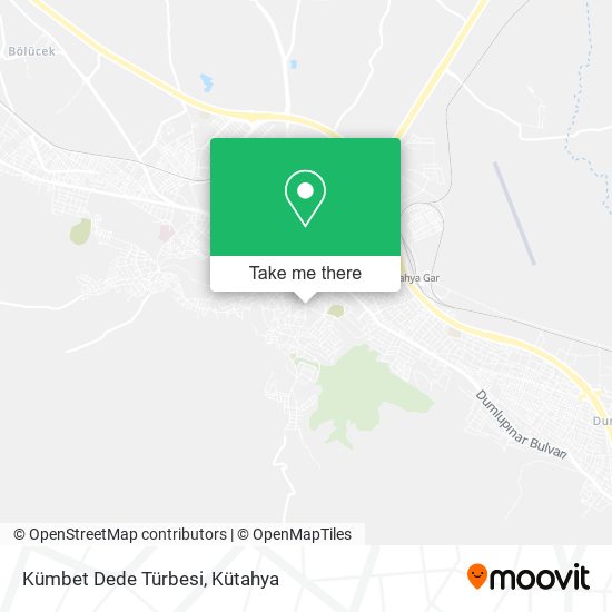 Kümbet Dede Türbesi map