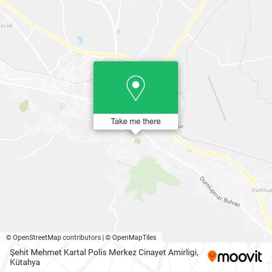Şehit Mehmet Kartal Polis Merkez Cinayet Amirligi map