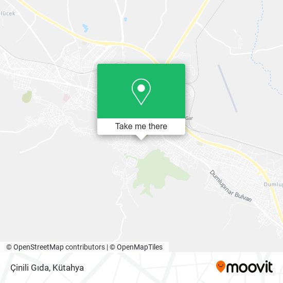 Çinili Gıda map