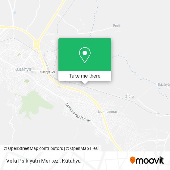 Vefa Psikiyatri Merkezi map