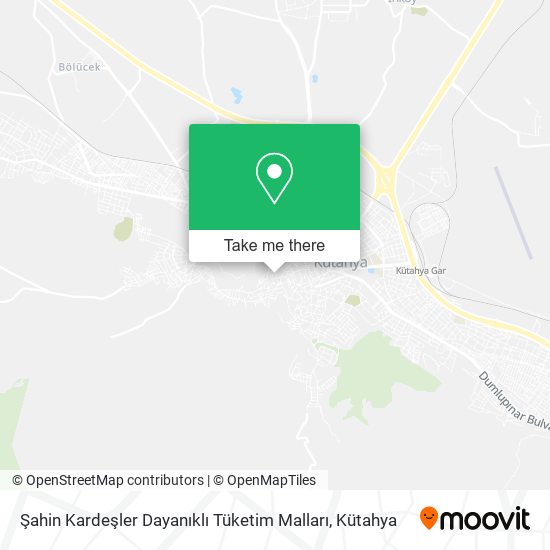Şahin Kardeşler Dayanıklı Tüketim Malları map