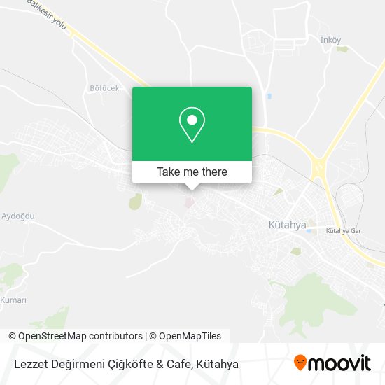 Lezzet Değirmeni Çiğköfte & Cafe map