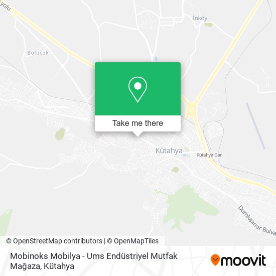 Mobinoks Mobilya - Ums Endüstriyel Mutfak Mağaza map