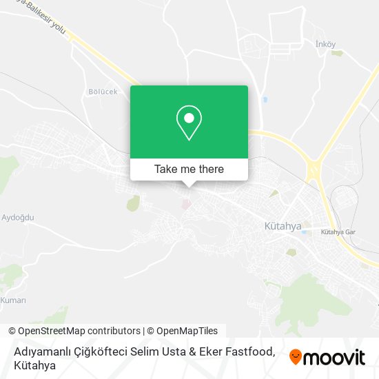 Adıyamanlı Çiğköfteci Selim Usta & Eker Fastfood map