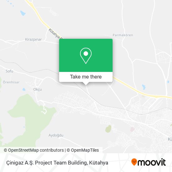 Çinigaz A.Ş. Project Team Building map