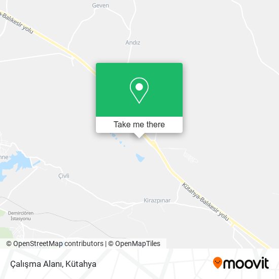 Çalışma Alanı map