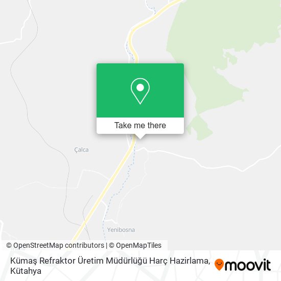 Kümaş Refraktor Üretim Müdürlüğü Harç Hazirlama map