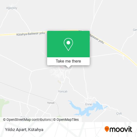 Yıldız Apart map