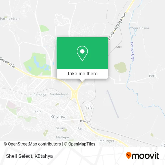 Shell Select map